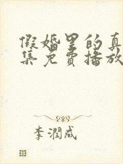 假婚里的真爱全集免费播放