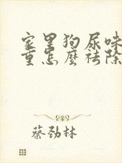 家里狗尿味道太重怎么祛除