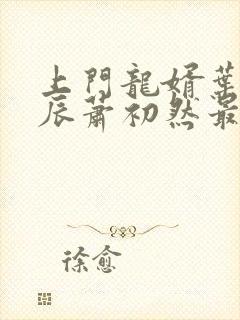 上门龙婿叶辰叶辰萧初然最新封面