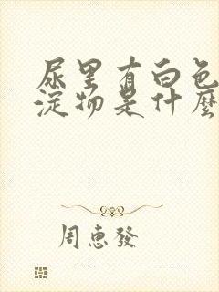 尿里有白色的沉淀物是什么原因