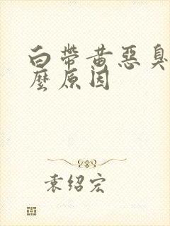 白带黄恶臭是什么原因