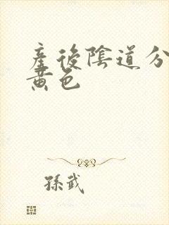 产后阴道分泌物黄色