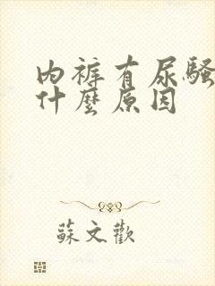 内裤有尿骚味是什么原因