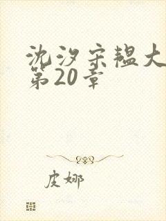 沈汐宋韫大结局第20章