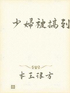 少妇被搞到高潮