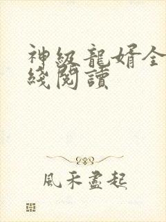 神级龙婿全文在线阅读
