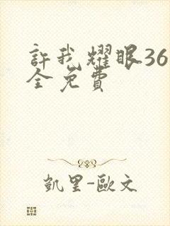 许我耀眼36集全免费