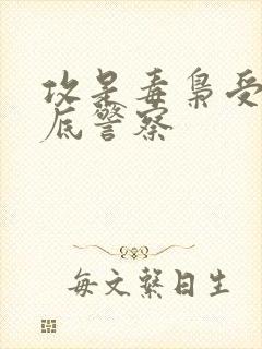 攻是毒枭受是卧底警察