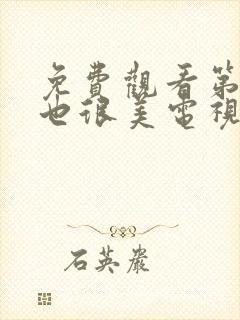 免费观看第二次也很美电视剧封面