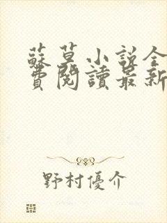 苏莫小说全文免费阅读最新章节