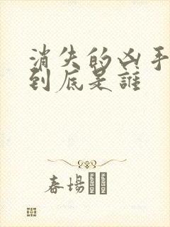 消失的凶手凶手到底是谁