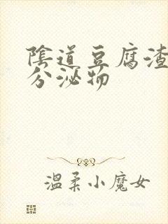 阴道豆腐渣状的分泌物