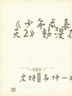 《少年成长的夏天2》动漫在线观看