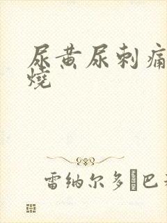 尿黄尿刺痛尿灼烧