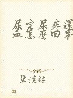 尿完尿疼还有点血怎么回事女封面