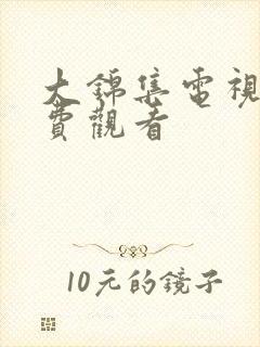 大锦集电视剧免费观看封面