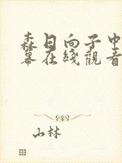 森日向子中文字幕在线观看封面