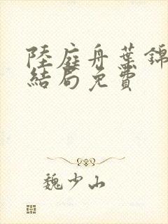 陆庭舟叶锦禾大结局免费