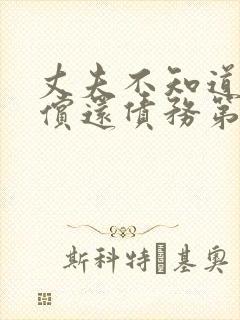 丈夫不知道妻子偿还债务第1集动漫