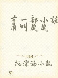 有一部小说女主角叫岁岁