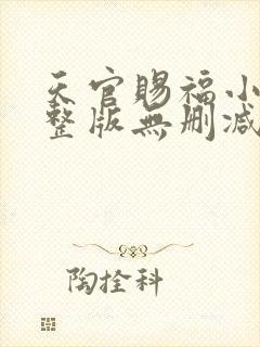 天官赐福小说完整版无删减txt下载