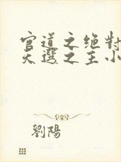 官道之绝对权力天选之主小说免费阅读免费封面