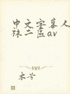 中文字幕人妻丝袜二区av封面