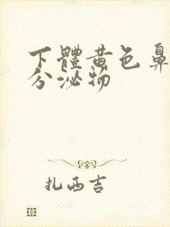 下体黄色鼻涕状分泌物封面