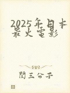 2025年日本最火电影