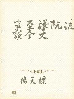 宁至谦阮流筝小说全文