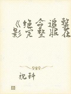 《绝命追击》电影完整版在线观看