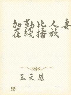 加勒比人妻av在线播放