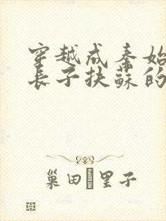 穿越成秦始皇的长子扶苏的小说