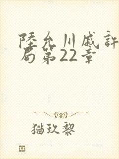 陆允川戚许大结局第22章封面