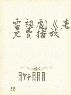 电视剧《老舅》免费播放封面