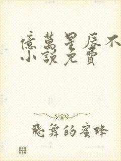 亿万星辰不及你小说免费封面