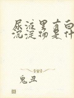 尿液里有白色的沉淀物是什么原因