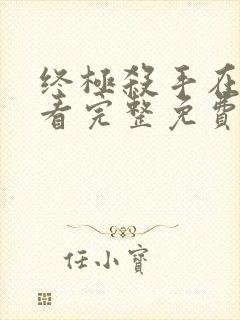 终极杀手在线观看完整免费高清电影