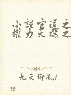 小说官道之绝对权力天选之主免费