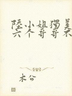 陆小姐独美后,六个哥哥不干了短剧播放封面