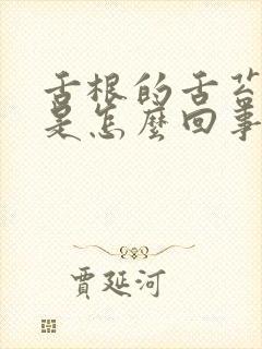 舌根的舌苔厚黄是怎么回事