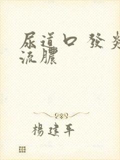 尿道口 发炎 流脓