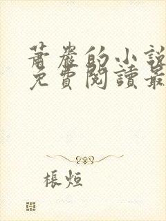 萧岩的小说全文免费阅读最新