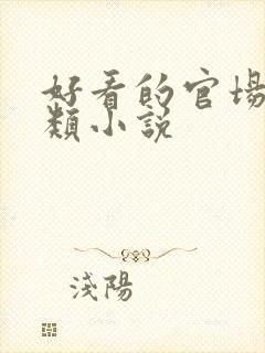 好看的官场重生类小说