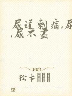 尿道刺痛,尿频,尿不尽封面