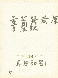 舌苔发黄厚腻又有裂纹