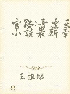 官路:青云天骄小说最新章节