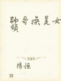 帅哥操美女b视频