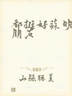 都挺好苏明玉男朋友