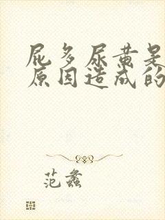 屁多尿黄是什么原因造成的封面